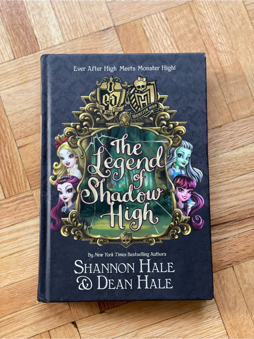 Rare Ever After High/ Monster High The Legend of Shadow High Hardcover Book